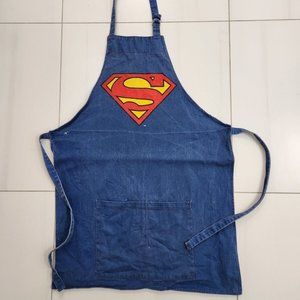 Vintage Denim Superman Apron DC